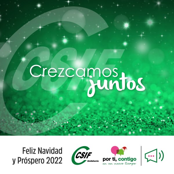 CSIF Andalucía Felicitación Nacidad 2021