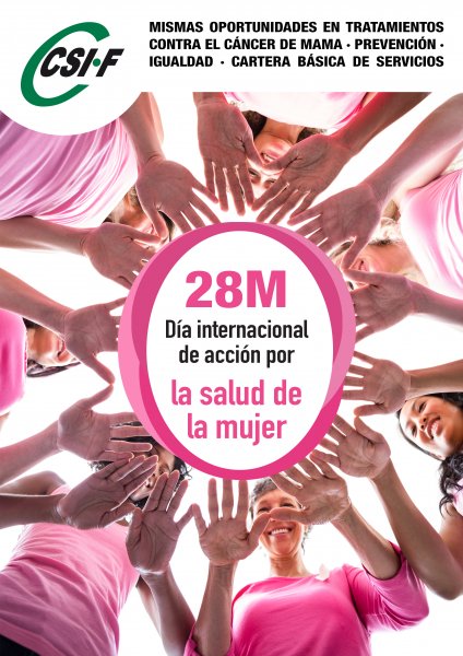 Dia internacional de acción por la salud de la mujer. 28 de mayo 2017